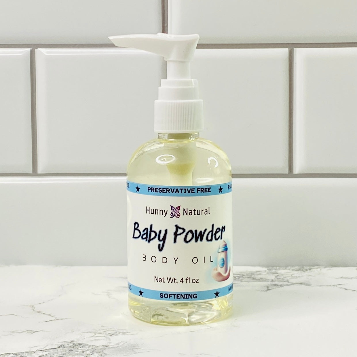 Baby Powder Body Oil