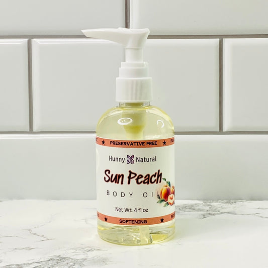 Sun Peach Body Oil