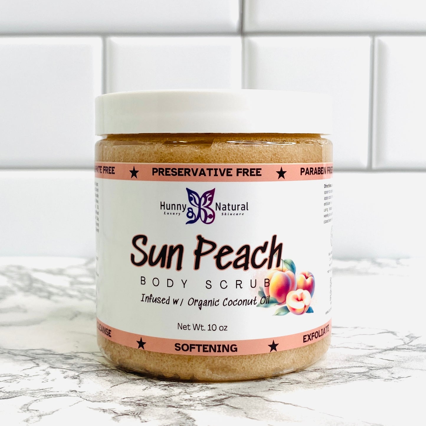 Sun Peach Body Scrub