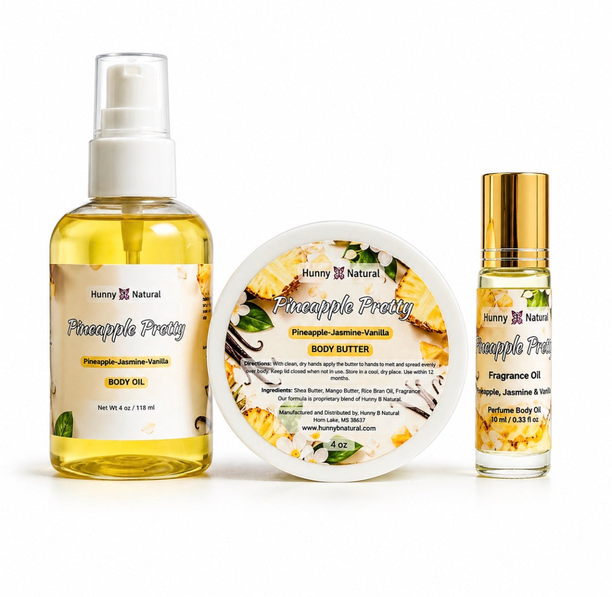 Smell Good Trifecta – Body Butter, Oil & Perfume Oil Set
