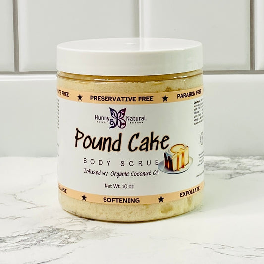 Pound Cake Body Scrub